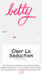 Mobile Screenshot of leblogdebetty.com